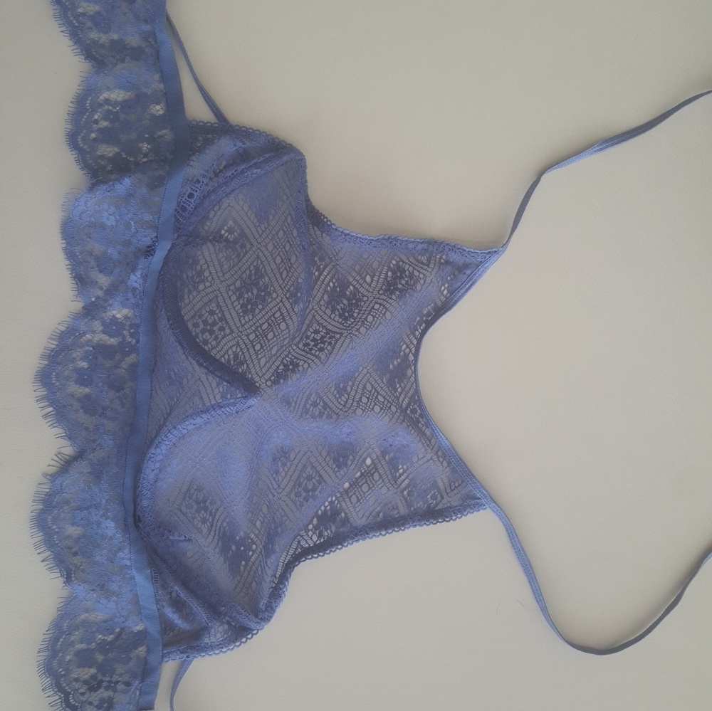 Periwinkle underwire bralette
